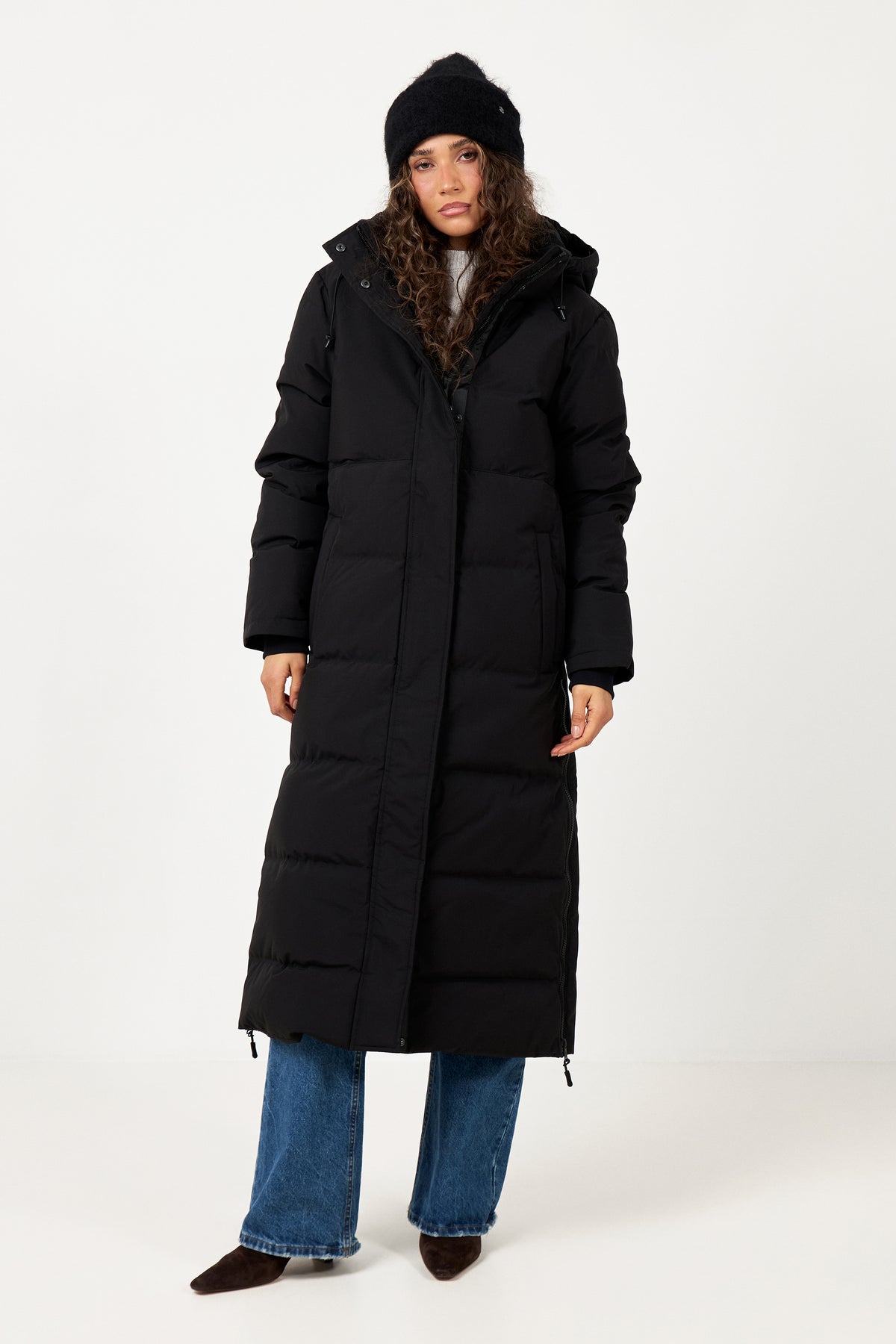 Ida Down Coat - Black