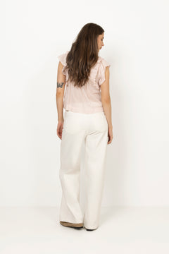 Jayla S Voile Top - Light Pink