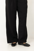 Trieste Ballerina Leather - Black