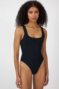 Square Neck Swim - Black