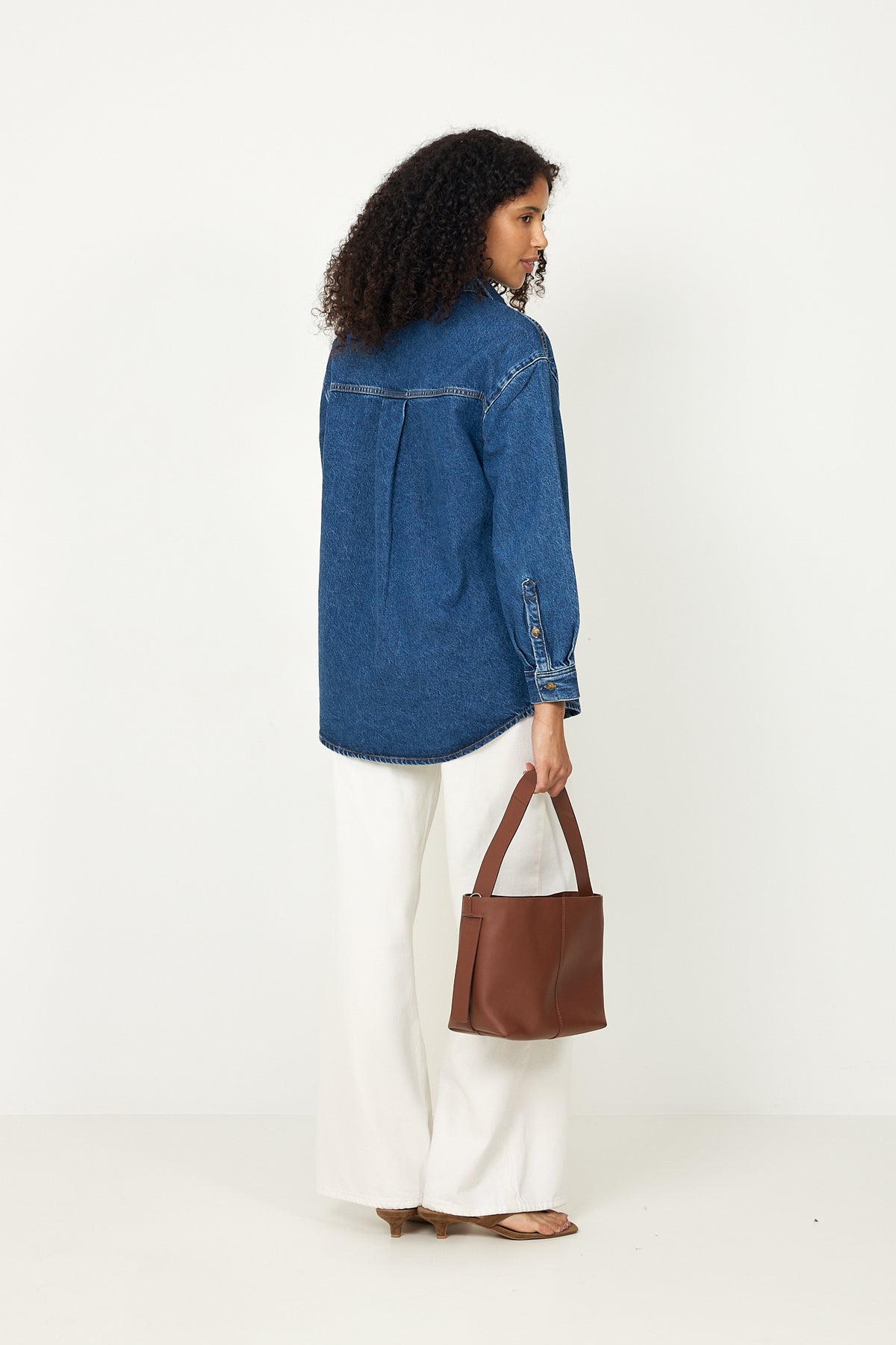 Alex Shirt - Washed Dark Blue