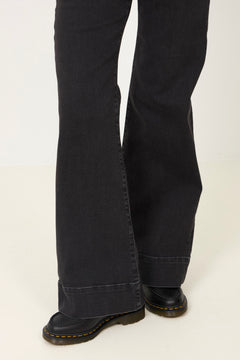 Adrian Virginia Leather Tassel Loafers - Black