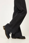 Adrian Virginia Leather Tassel Loafers - Black