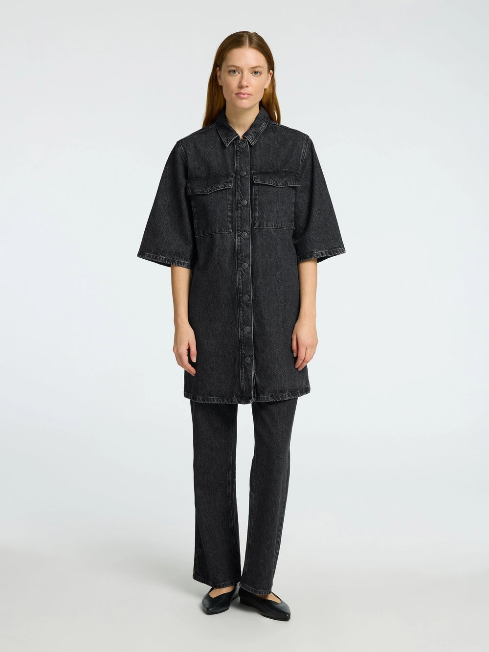Harper Short Dress - Black