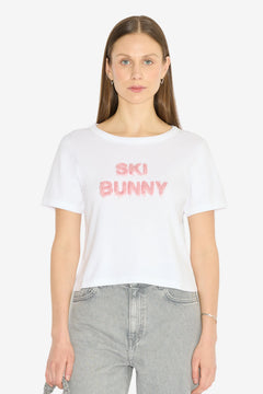 Kitty Fluffy Tee - White