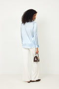 Leia Blouse - Light Blue