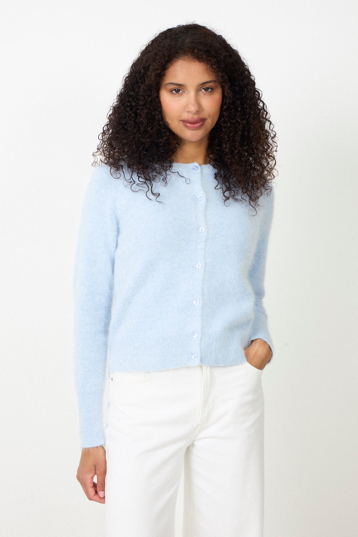 Eva Cardigan - Light Blue