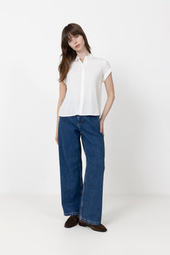 Majan Ss Shirt - Clear Cream