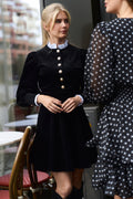 Livunn Cord Dress - Svart