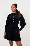 Livunn Cord Dress - Svart