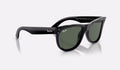 Wayfarer Reverse - Green Polished Black