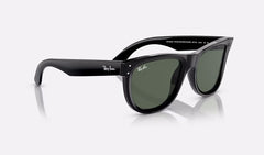 Wayfarer Reverse - Green Polished Black