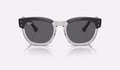 Mega Hawkeye - Dark Gray On Transparent Gray - Dark Grey