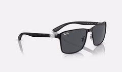 RB3721 - Matte Black On Black - 0