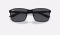 RB3721 - Matte Black On Black - 0