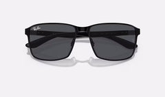 RB3721 - Matte Black On Black - 0