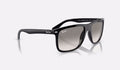 Boyfriend Two - Black - Clear Gradient Grey