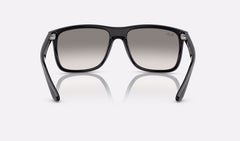 Boyfriend Two - Black - Clear Gradient Grey