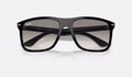 Boyfriend Two - Black - Clear Gradient Grey