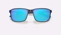 RB3721CH - Black On Silver - Green Mir Blue Polar