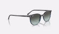 Elliot - Striped Gray Gradient Blue - Blu Vintage Deg.Black