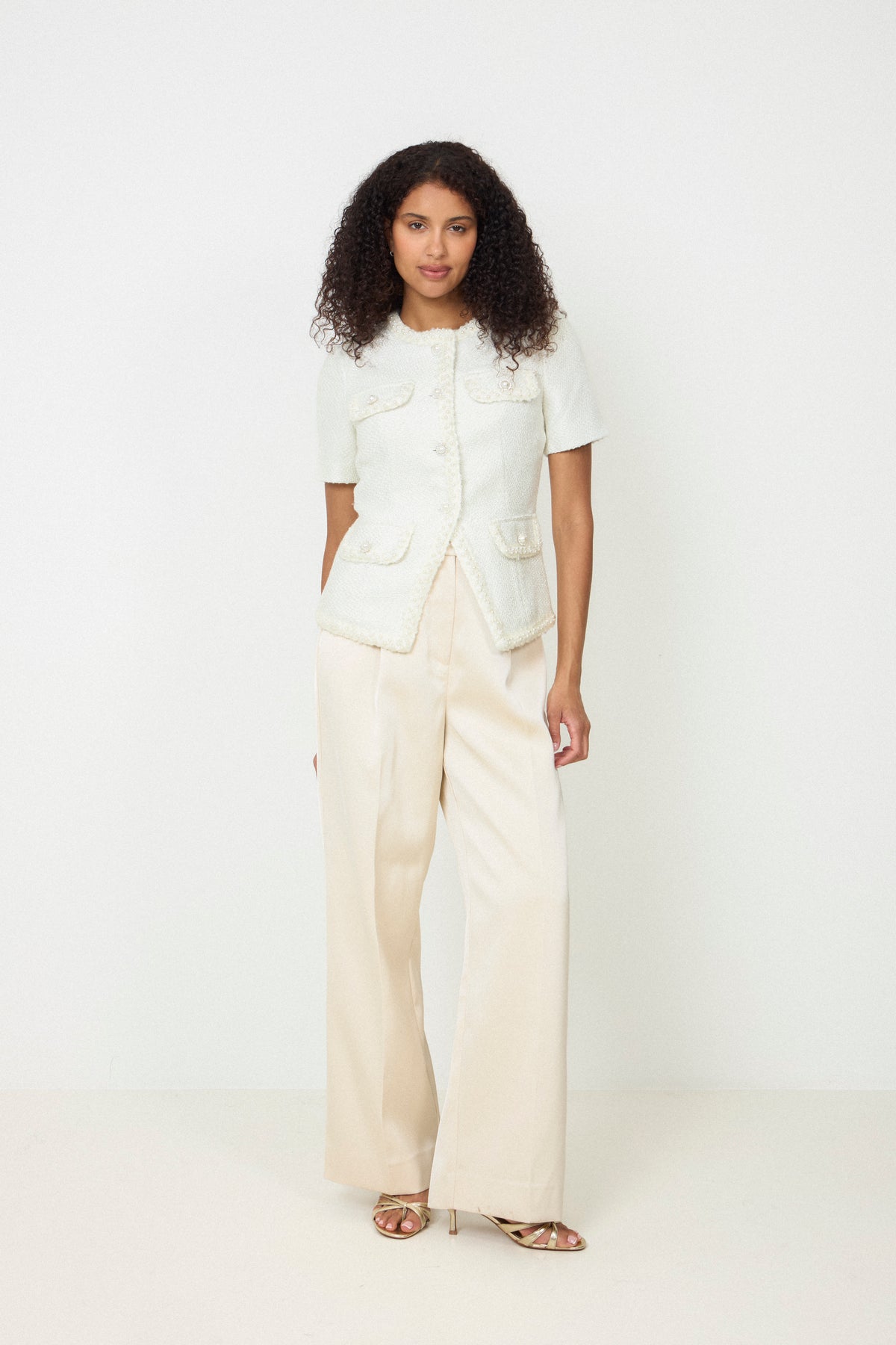 Abbot Top - White