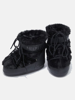 Icon Low Faux Fur - Black
