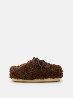 Evx Mule Curly - Dark Brown