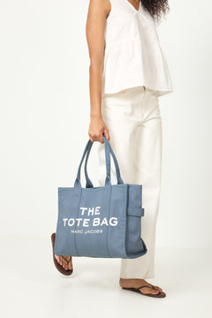 The Canvas Large Tote - Blue Shadow