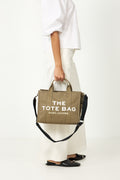 The Canvas Medium Tote - Slate Green