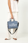 The Canvas Medium Tote - Blue Shadow