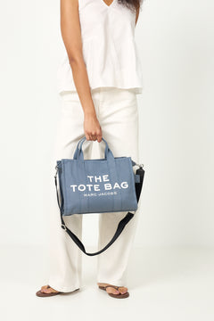 The Canvas Medium Tote - Blue Shadow