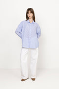 Sonja Shirt - Blue/White Stribe