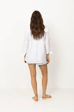 Sonja Shorts - Green/White