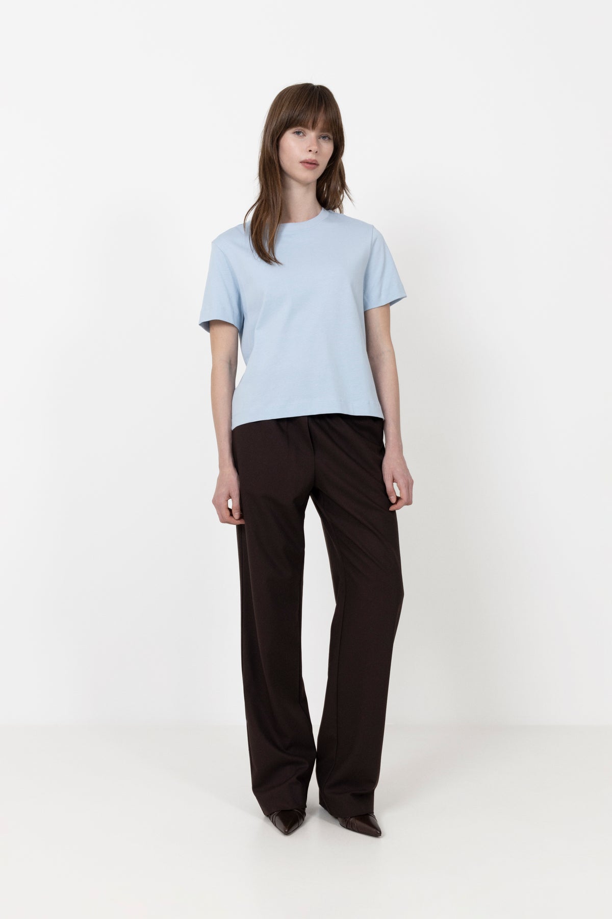 Essential Ss Boxy Tee Noos - Cashmere Blue