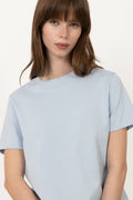Essential Ss Boxy Tee Noos - Cashmere Blue