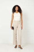 Tania-Rita Mw Wide Pant - Nomad Melange