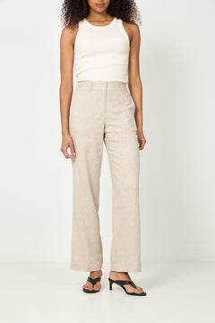 Tania-Rita Mw Wide Pant - Nomad Melange