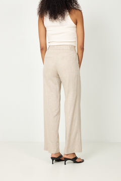 Tania-Rita Mw Wide Pant - Nomad Melange