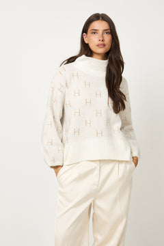 Fam Sweater Short - White
