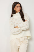 Fam Sweater Short - White