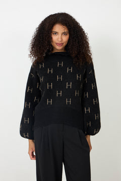 Fam Sweater Short - Black