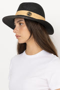 Allesandra Strawhat - Jet Black