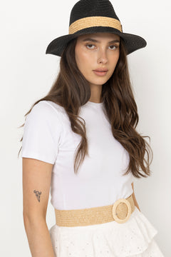 Allesandra Strawhat - Jet Black