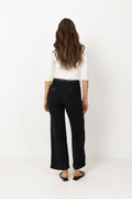 Culotte - Black Linen