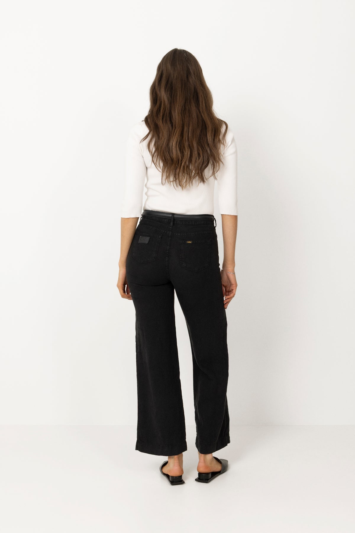 Culotte - Black Linen