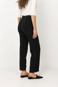 Culotte - Black Linen
