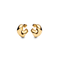 Saddle Earrings Small - Gold