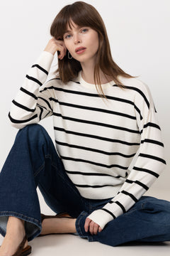 Maura Rachelle Pullover Stp - V Ice Black