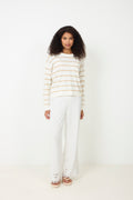Maura Rachelle Pullover Stp - V Ice Wht Pep